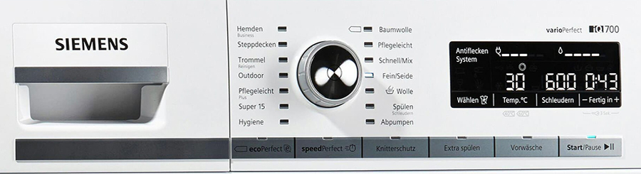 códigos de error electrodomésticos siemens