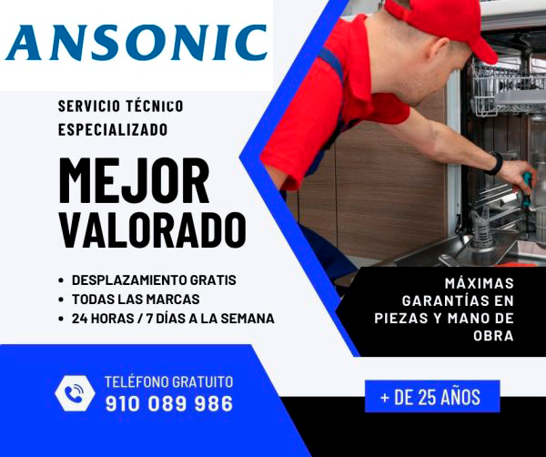 servicio tecnico ansonic en madrid